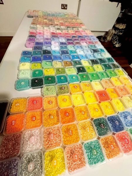 小梁在倫敦使用的拼豆 小梁在倫敦使用的拼豆